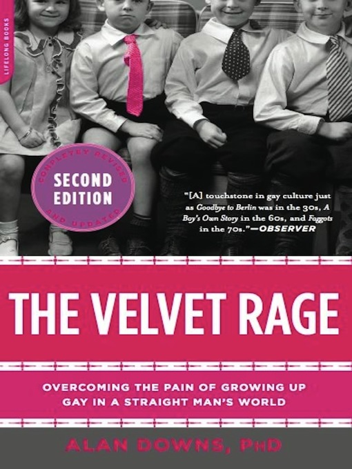 Title details for The Velvet Rage by Alan Downs - Available